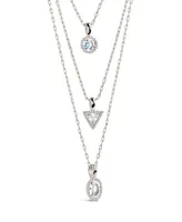 Sterling Forever Julie Layered Necklace