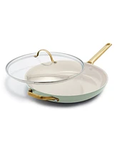 GreenPan Reserve Ceramic Nonstick 12" Frypan with Lid