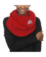 Women's ZooZatz Ohio State Buckeyes Knit Cowl Infinity Scarf