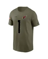 Men's Nike Kyler Murray Olive Arizona Cardinals 2022 Salute To Service Name and Number T-shirt