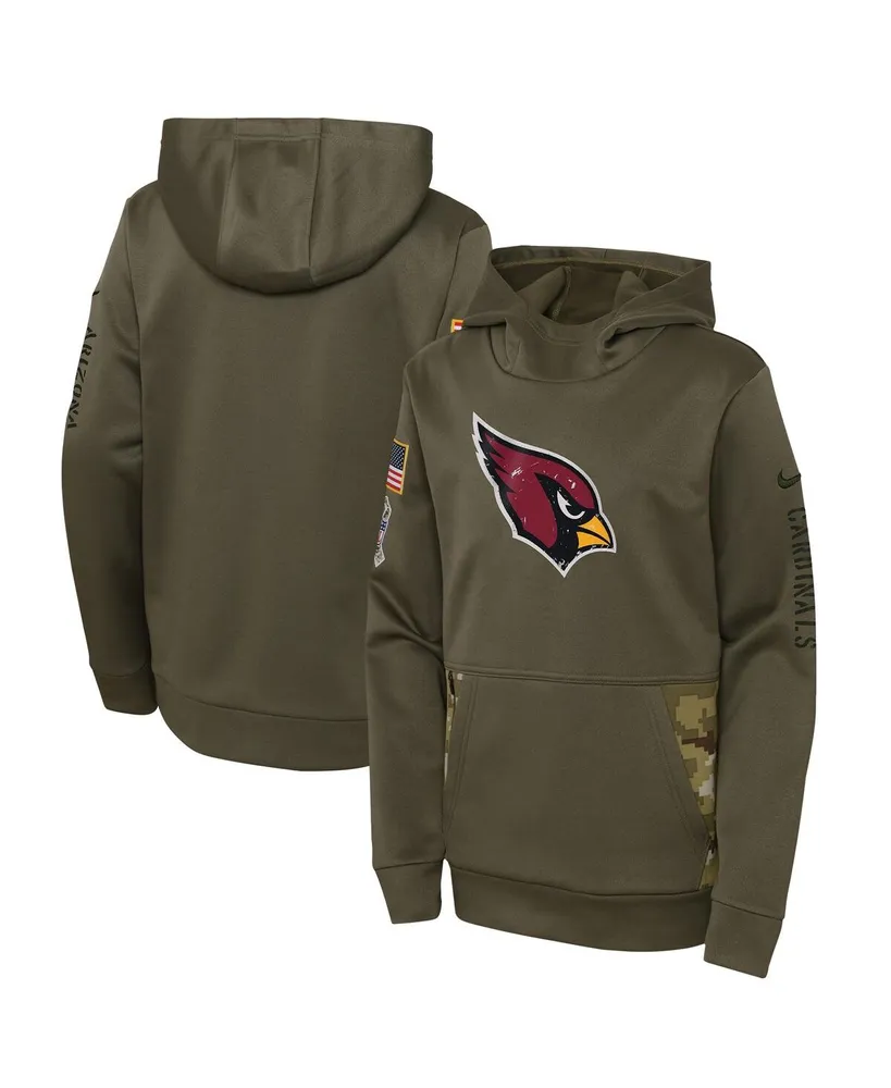 arizona cardinals military hoodie