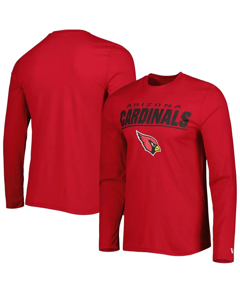 Men's New Era Cardinal Arizona Cardinals Combine Authentic Big