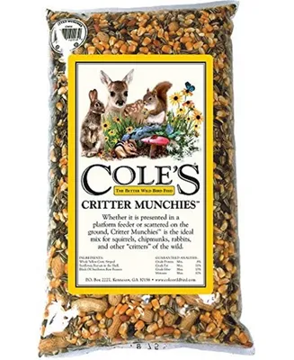 Cole's CM20 Critter Munchies Wild Animal Food, 20-Pound Bag