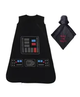 Lambs & Ivy Star Wars Darth Vader Wearable Blanket & Lovey Baby Gift Set - 2pc