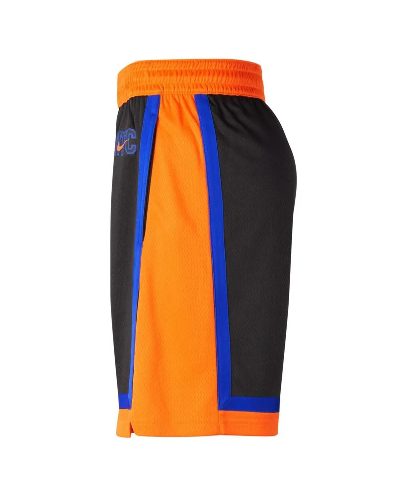 Men's Nike Black New York Knicks 2022/23 City Edition Swingman Shorts