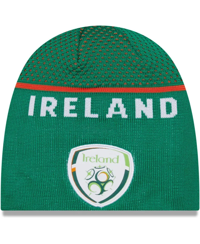 Men's New Era Green Ireland National Team Engineered Skull Knit Beanie