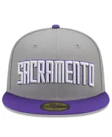 Men's New Era Purple Sacramento Kings 2022/23 City Edition Official 59FIFTY Fitted Hat