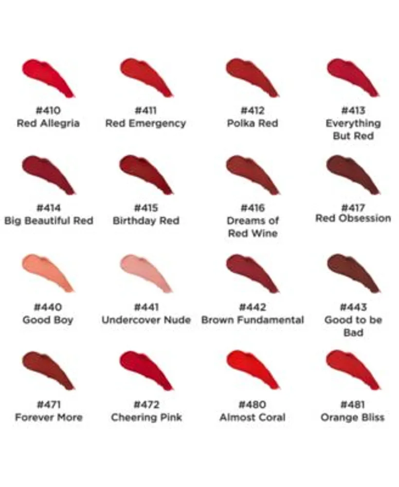 Fabulous Kiss Matte Lipstick Collection Created For Macys