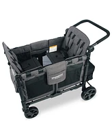 Wonderfold Wagon W4 Elite Front Zippered Quad Stroller