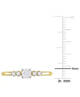 Diamond Engagement Ring (1/3 ct. t.w.) 14k Gold