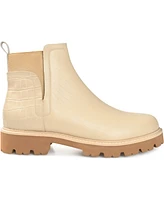 Journee Signature Women's Bristol Lug Sole Ankle Booties