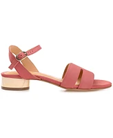 Journee Signature Women's Starlee Ankle Strap Sandals