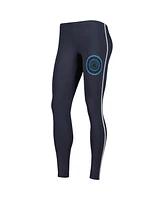 Women's Concepts Sport White, Charcoal Carolina Panthers Sonata T-shirt and Leggings Sleep Set