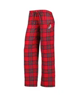 Women's Concepts Sport Red, Black Portland Trail Blazers Badge T-shirt and Pajama Pants Sleep Set