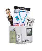 Just Funky Official The Office LookSee Mystery Gift Collectors Box - Includes Bobblehead, Mug, Lanyard, and More