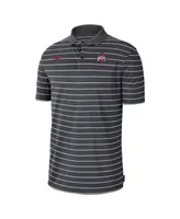Men's Nike Anthracite Ohio State Buckeyes 2022 Early Season Coaches Performance Polo Shirt