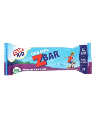 Clif Bar Zbar - Organic Chocolate Chip - Case of 18