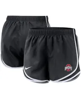 Women's Nike Black Ohio State Buckeyes Team Tempo Performance Shorts