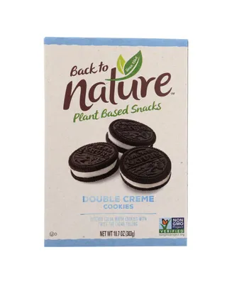 Back To Nature Cookies - Double Classic Creme - Case of 6