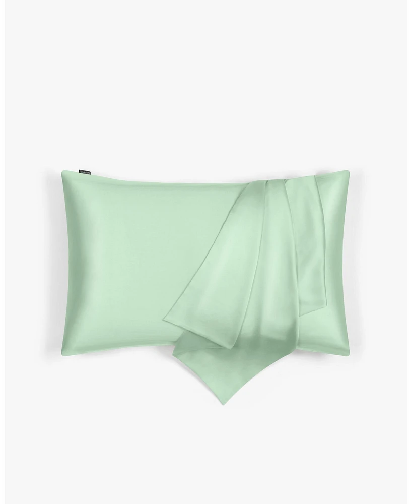 Green Mulberry Silk Pillowcase