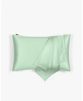 Green Mulberry Silk Pillowcase