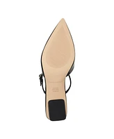 Marc Fisher Women's Lakey Pointy Toe Block Heel Dress Pumps