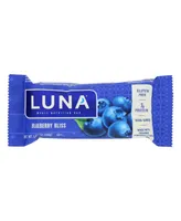 Clif Bar Luna Bar - Organic Blueberry Bliss - Case of 15