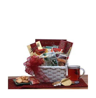 Gbds Tea Time Gift Basket - tea gift basket - 1 Basket