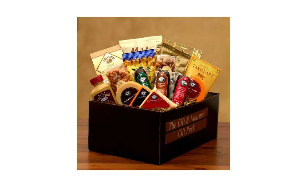 Gbds Savory Selections Gift & Gourmet Gift Pack - Meat and cheese gift pack - 1 Basket