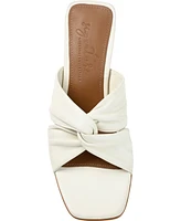 Journee Signature Women's Charlize Twisted Slip On Dress Sandals