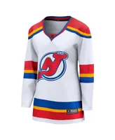 Women's Fanatics White New Jersey Devils Special Edition 2.0 Breakaway Blank Jersey