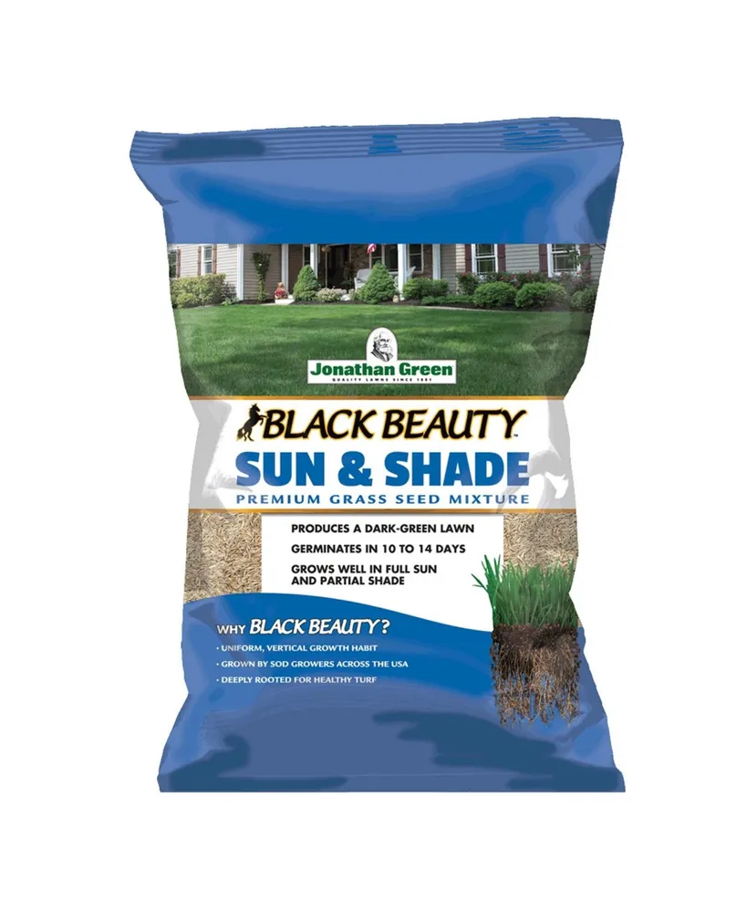 Jonathan Green (#12004) Black Beauty Sun & Shade Grass Seed, 15lb bag