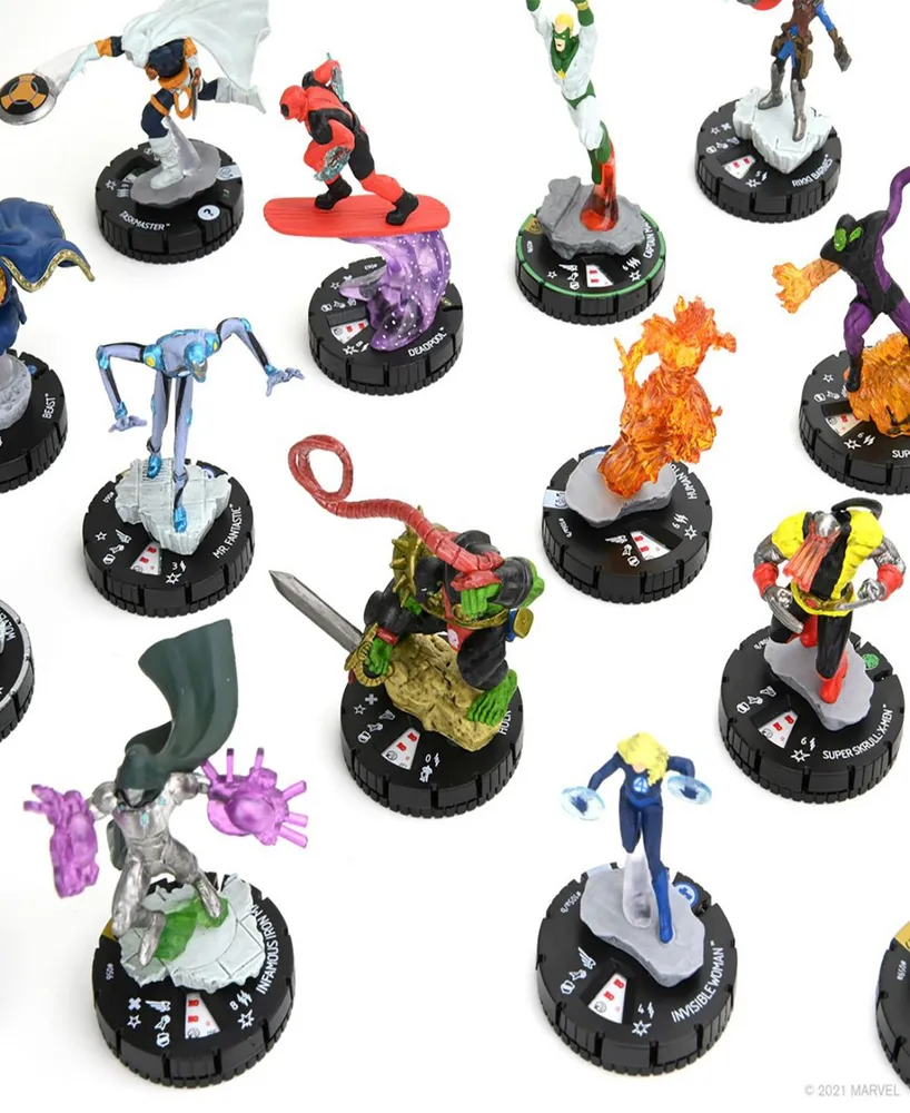 WizKids Games Marvel HeroClix Avengers Fantastic Four Empyre Booster Brick 50 Miniatures WizKids Randomly Assorted Pre-painted Role Playing Game