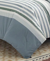 Closeout! Nautica Lansier Reversible 3-Piece Comforter Set, King