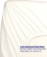 Nautica Beaux Stripe Cotton Percale -Piece Sheet Set