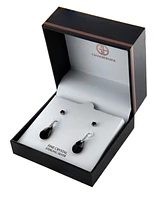 Gianni Bernini 2-Pair Crystal Teardrop Stud Earrings Set (1.34 ct. t.w.) Sterling Silver