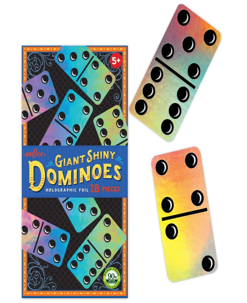 Holographic Domino - set of 28 holographic stones