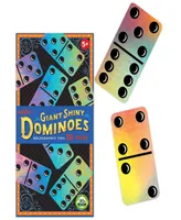 Eeboo Giant Shiny Holographic Foil Dominoes Set, 28 Piece