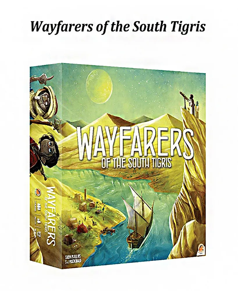 Renegade Game Studios Wayfarers of the South Tigris Dice Placement Strategy Board Game
