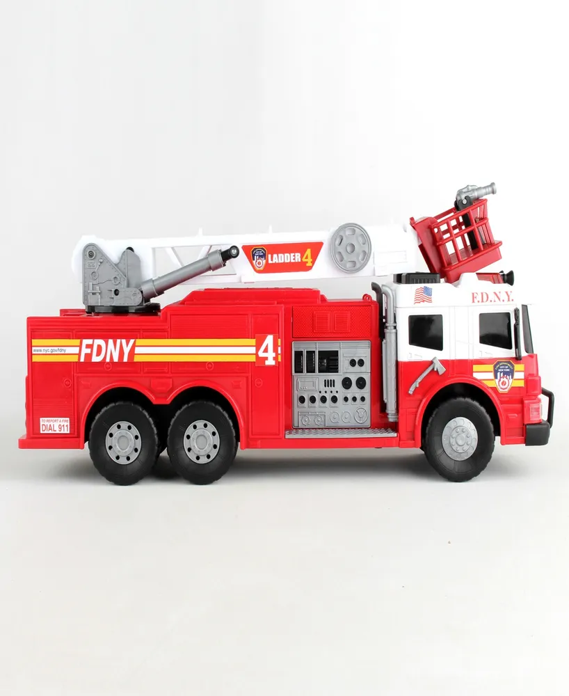 Fdny Ladder Fire Truck Lights Sound Daron Worldwide, 24"
