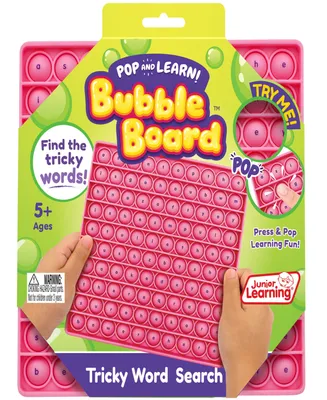 Pop Learn Bubble Board Tricky Word Search Bubble Board