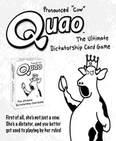 Zobmondo Quao 127 Card Game Set for Social Groups, Teens, Students and Families, Fun Party Game