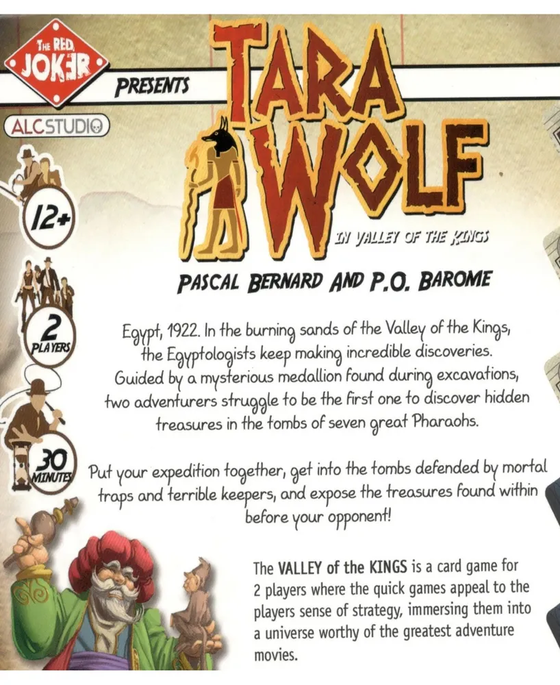River Horse Versus Series Tara Wolf in the Valley of the Kings Competitive Card Game the Joker