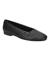 Bella Vita Women's Kimiko Square Toe Flats