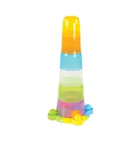 Edushape Toddler Stack and Ball Drop Transparent Ball Tower