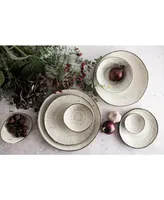 Dutch Rose Amsterdam 4 Deep Plates Set, Service for