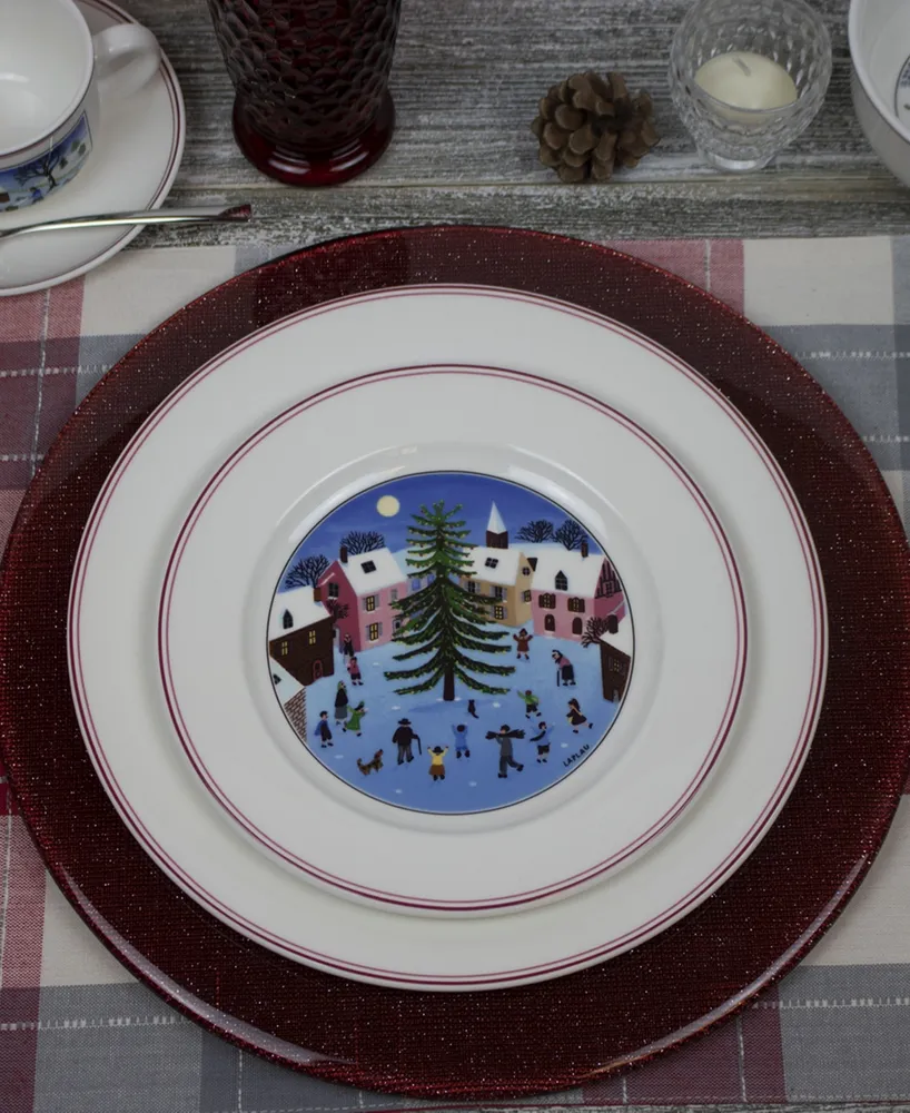Villeroy & Boch Design Naif Christmas Salad Plate