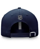 Men's Fanatics Navy Washington Capitals Authentic Pro Rink Adjustable Hat