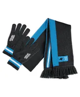 Women's Wear by Erin Andrews Carolina Panthers Scarf and Glove Set
