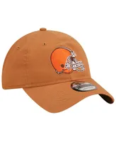 Men's New Era Brown Cleveland Browns Core Classic 2.0 9TWENTY Adjustable Hat